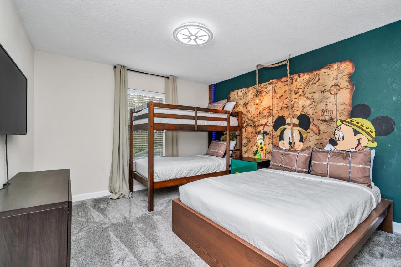 Private Pool Themed Bedrooms Free Waterpark Kissimmee Luaran gambar